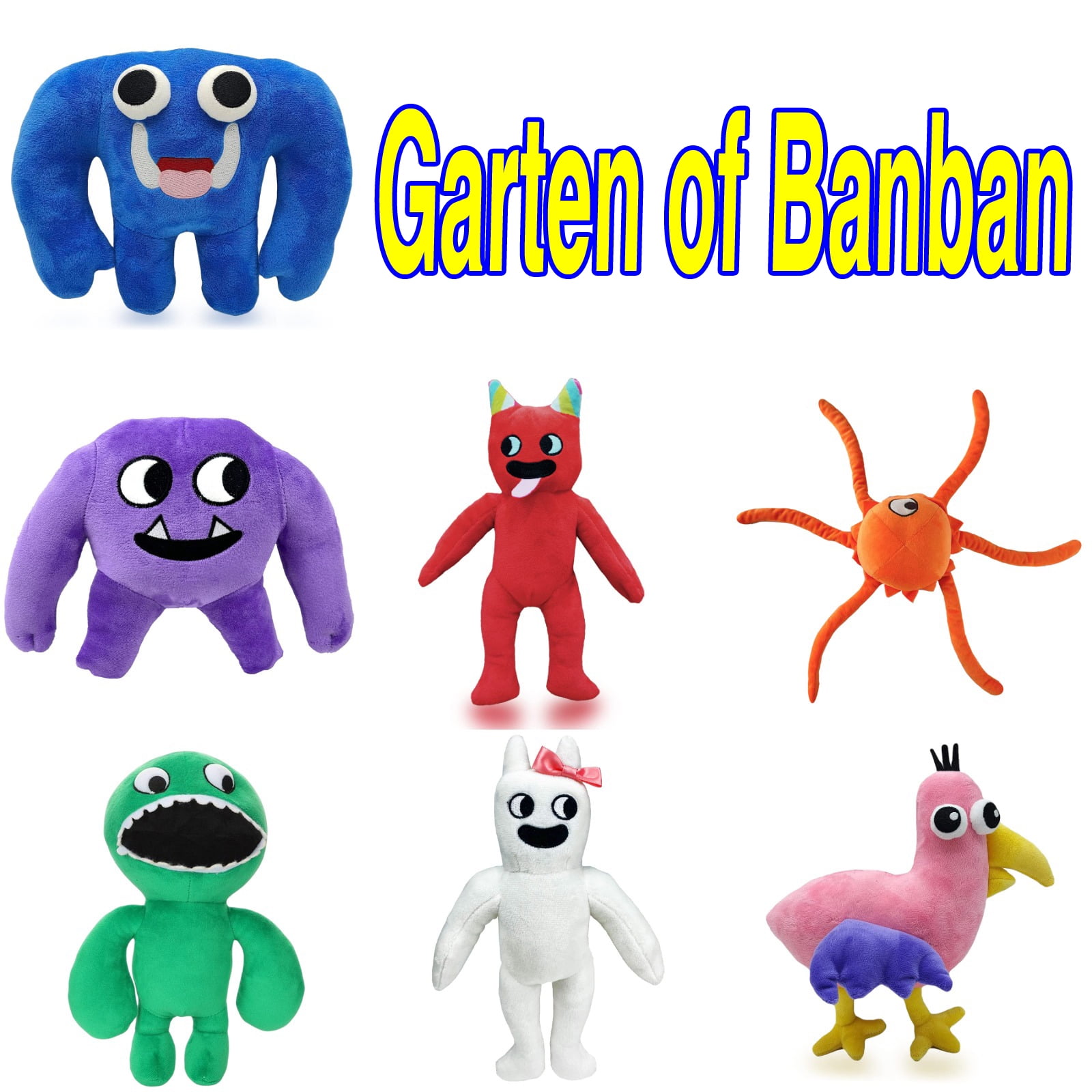 Banban Garden Plush Monster Jogo de Terror Banban Garden Jumbo Josh Plush  Fan Gift Soft Stuffed Animal Para Crianças E Adultos