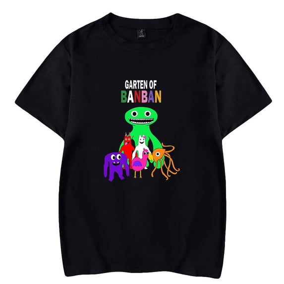 Garten of Banban T Shirt Cosplay Short Sleeve Unique Tee Shirt Hip-hop Style Tops Summer Kids Short Tees Fashion Pullover