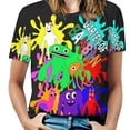 thumbnail image 1 of Garten of Banban T-Shirt for Women Casual Printed Tee Stylish Soft Graphic Shirts Top Short-Sleeve Outfit 5XL, 1 of 8