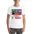 thumbnail image 1 of Garten of Banban T-shirt Design – Unique & Playful Cartoon Characters (White, M), 1 of 6