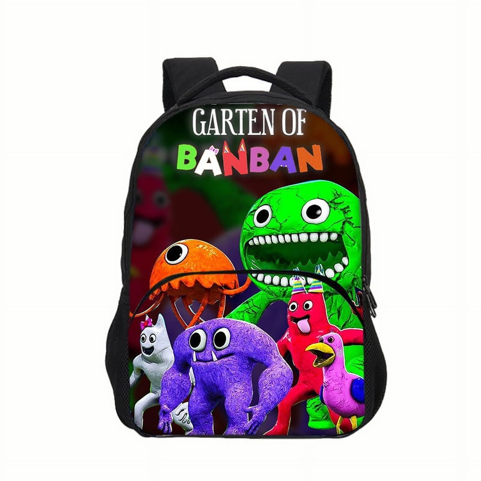 Garten of Banban Banban Garden Game Kindergarten Backpack Student Reduced  Backpack Children's Gifts Lightening Zipper Shoulders - AliExpress