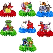 Garten of banban Honeycomb Centerpieces Table Toppers Decorations for Birthday Party Decor Supplies Photo Props