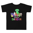 thumbnail image 1 of Garten of  banban Toddler Short Sleeve Tee (Black, 2T), 1 of 1