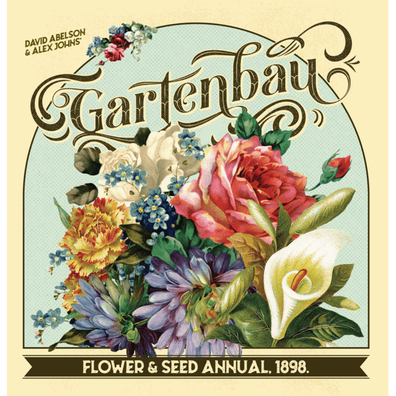 Gartenbau , Strategy Board Game Gardening in the 19th Century, Historical Art , Mensa Select Winner 25th Century Games