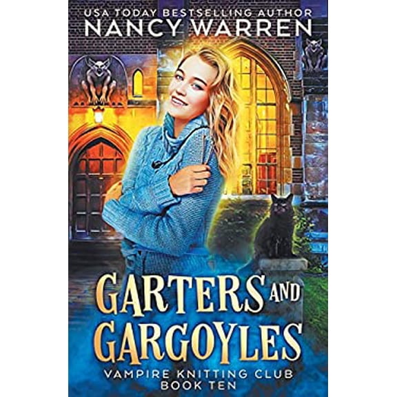 Pre-Owned Garters and Gargoyles: A paranormal cozy mystery: 10 (Vampire Knitting Club) Paperback