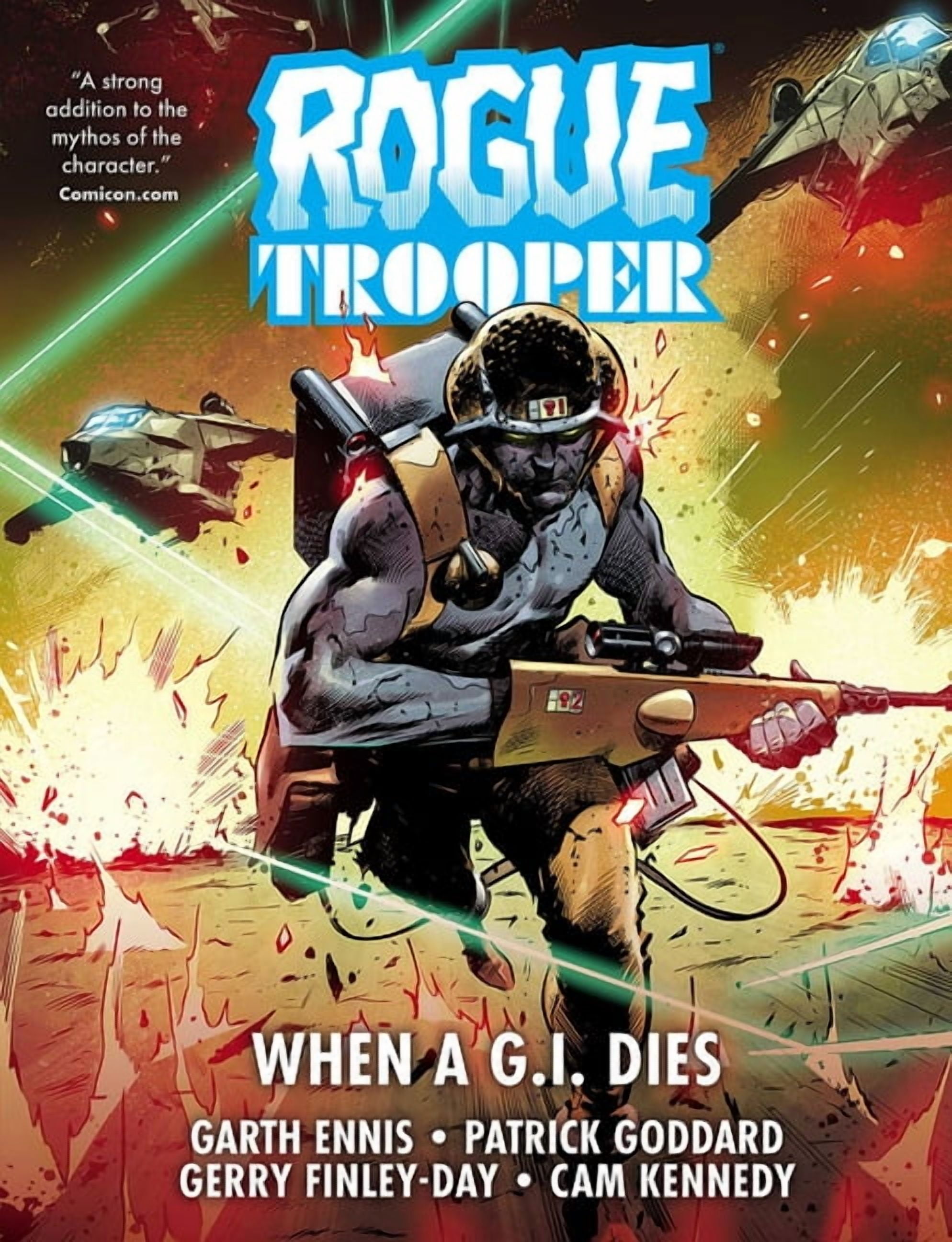 Garth Ennis Rogue Trooper Rogue Trooper: When a G.I. Dies, Book 2, (Hardcover)
