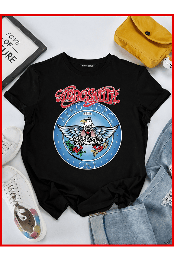 Garth Wayne's World Aero Force Retro Rock Parody Unisex T-Shirt V60538, S-5XL