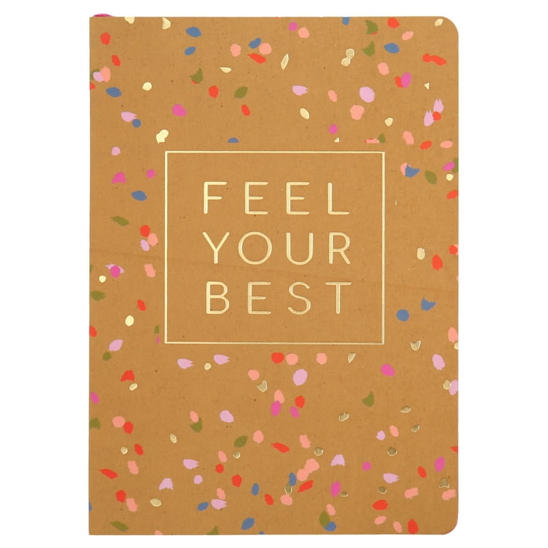 Gartner Studios Feel Your Best Wellness Guided Journal, 6" x 8