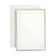 Gartner  Studios Formal Invitations And Envelopes, Silver Glitter, Pack Of 25