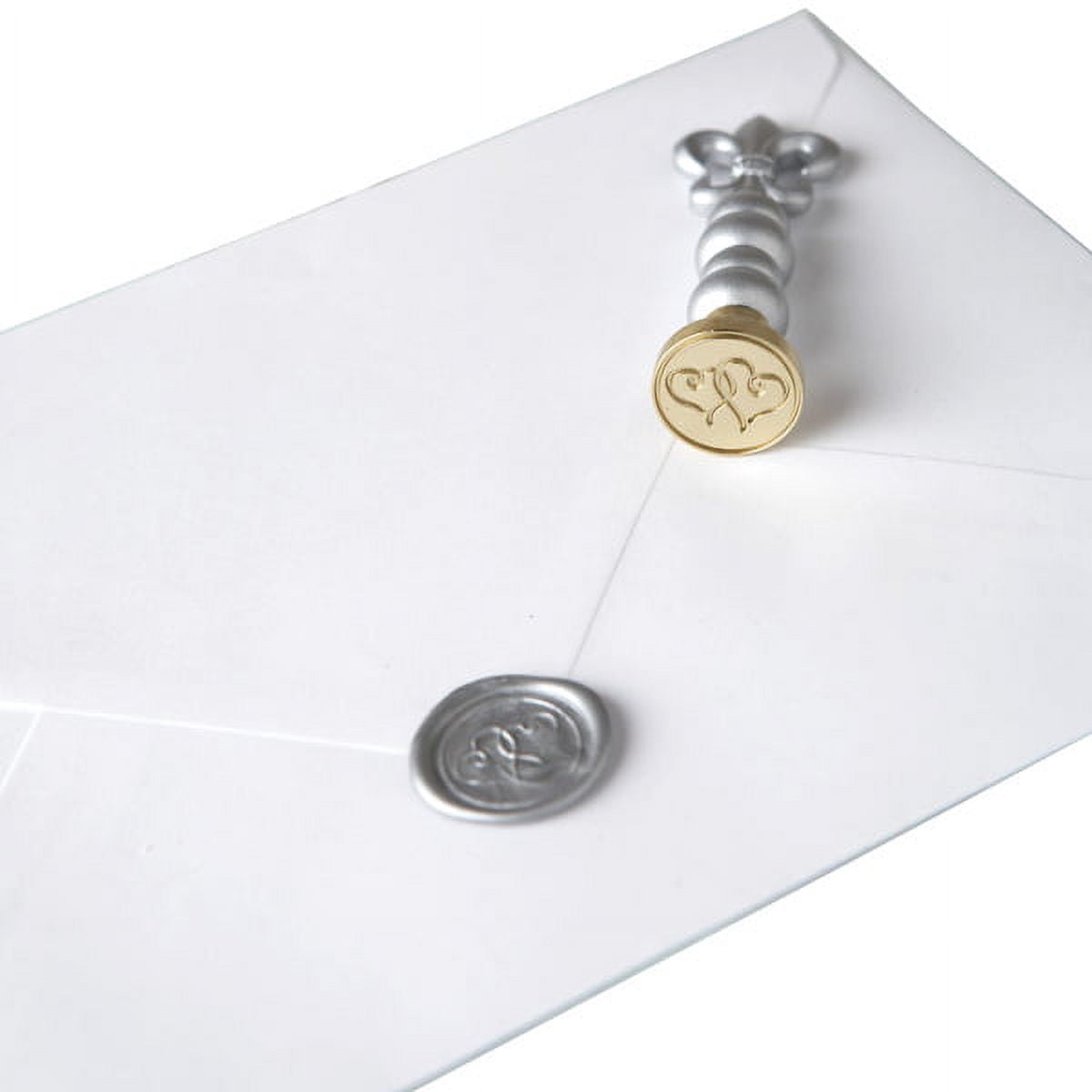Gartner Studios Heart Stamper and Silver Wax Kit, 1 Count