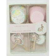 Gartner Studios Hoppy Treats 24 Cupcake Liners & Picks NIB