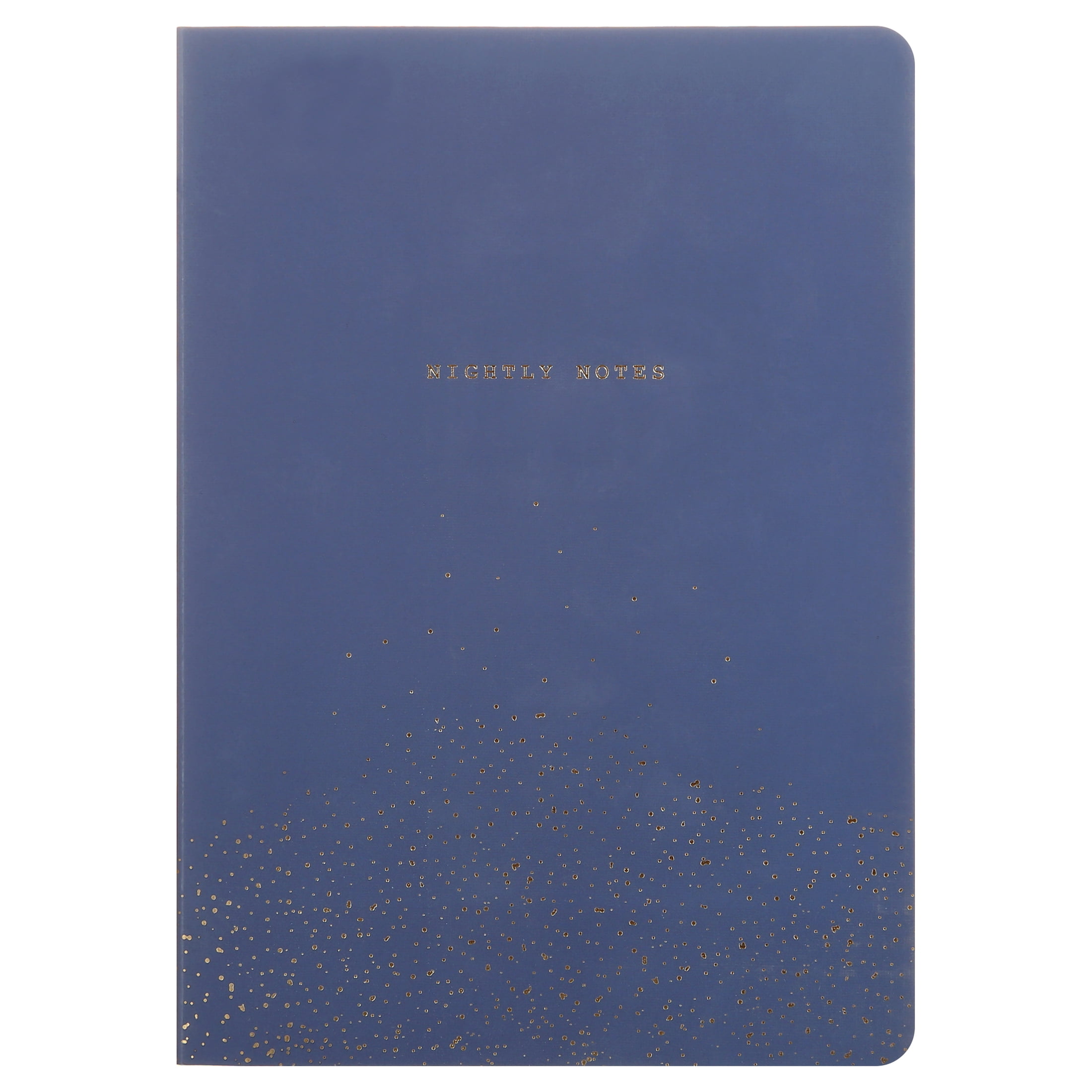 Gartner Studios Nightly Notes Guided Journal, 6x8, 96 Sheets, Navy Blue