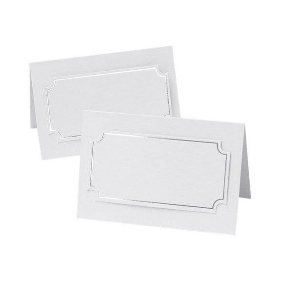 Gartner Studios - Place card - - silver foil - paper, foil (pack of 50)