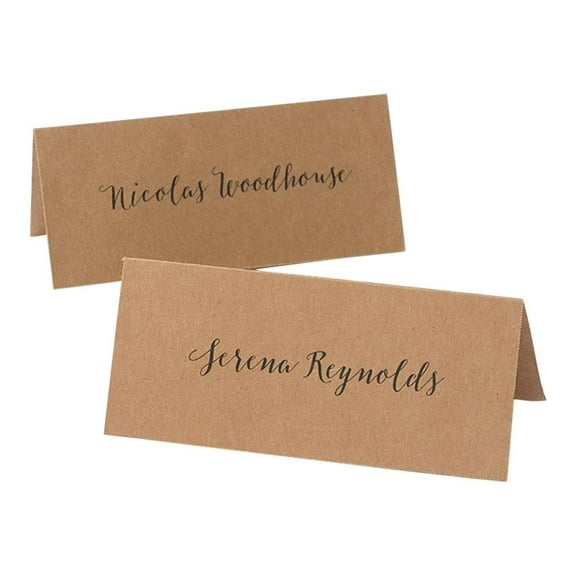 Gartner Studios Kraft Printable Place Cards, 48 count