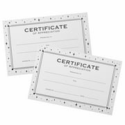 Gartner Studios Star Paper Certificates of Appreciation, Unisex, 50 Sheets