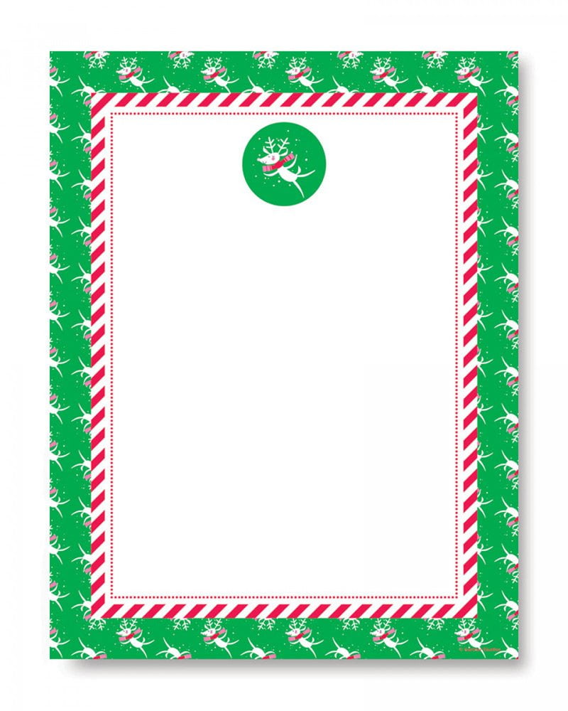 Gartner Studios Whimsy Reindeer Stationery, 25 count - Walmart.com