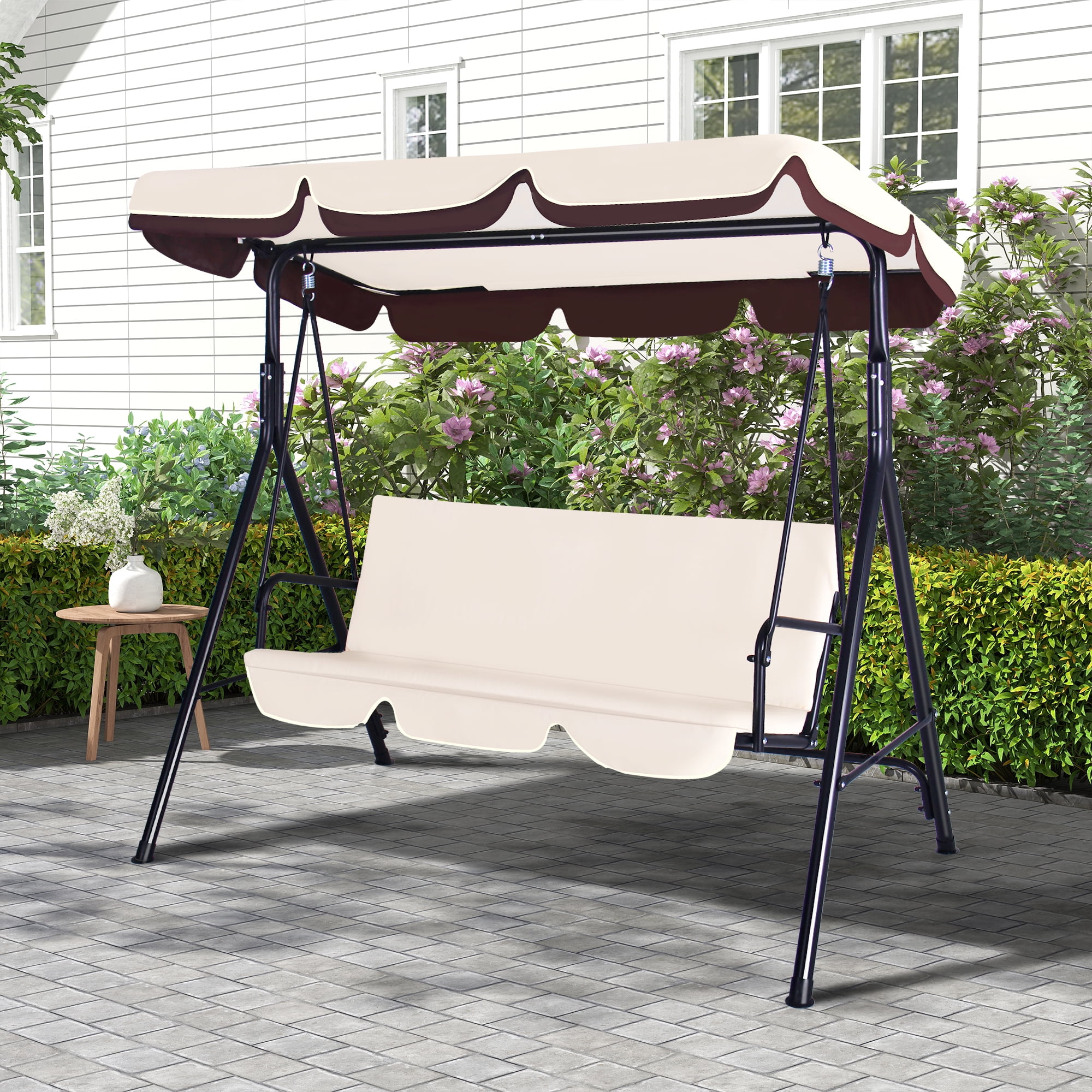 3-Seat Patio Swing Chair main image 1