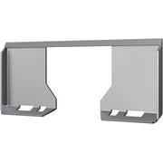 Garvee 1/2" Thick Skid Steer Mount Plate,8000-12000 LBS Heavy Duty Quick Attach Mount Plate for Bobcat, Kubota, Tractors, Steel Adapter Loader, Easy to Weld or Bolt, 45.5*17.7*3.54"