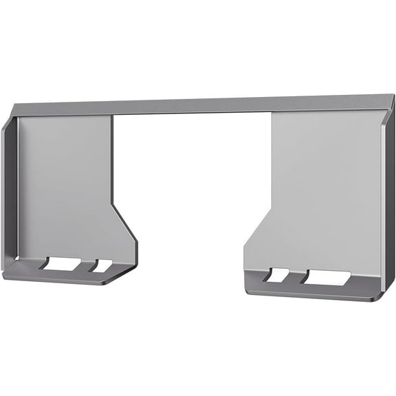 Garvee 1/2" Thick Skid Steer Mount Plate,8000-12000 LBS Heavy Duty Quick Attach Mount Plate for Bobcat, Kubota, Tractors, Steel Adapter Loader, Easy to Weld or Bolt, 45.5*17.7*3.54"