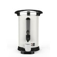 thumbnail image 1 of Garvee 100-Cup Commercial Coffee Urn, Hot Water Dispenser, 14L /3.8 Gal, White, 1 of 6