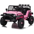 thumbnail image 1 of Garvee 12V Kids Ride on Car with Remote Control, for Children 3-6 Years, Pink, 1 of 8