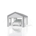 thumbnail image 1 of Garvee 13 x 20 feet Carport Replacement Canopy Cover, Gray, 1 of 8