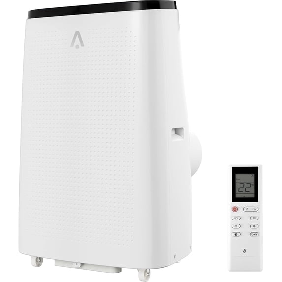 Garvee 14000 BTU Portable Air Conditioner, with Remote Control 3 in-1 Ultra-Quiet Cooling, Dehumidifier & Fan for Rooms Up to 750 Sq. Ft. – Sleep Mode, 24H Timer & Windows Kit
