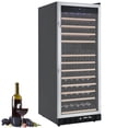 thumbnail image 1 of Garvee 155 Bottles Compressor Wine Cooler Refrigerator,Large Size Capacity Freestanding Wine Cellar with LED Touch Control,Black, 1 of 8