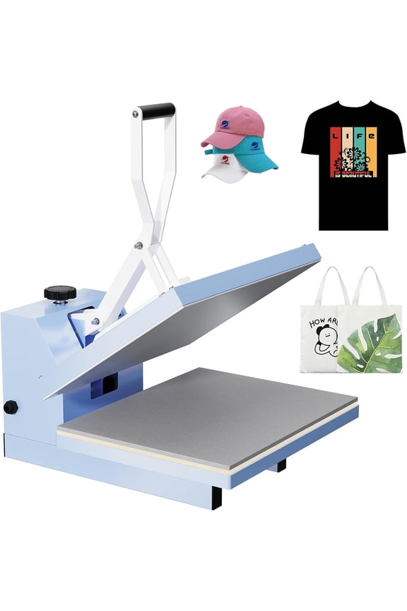 16x20 Heat Press, Digital Professional Sublimation Machine, Fast Heating,Industrial Quality with Adjustable T-Shirt Pressure Industrial Digital Heat Press Machine