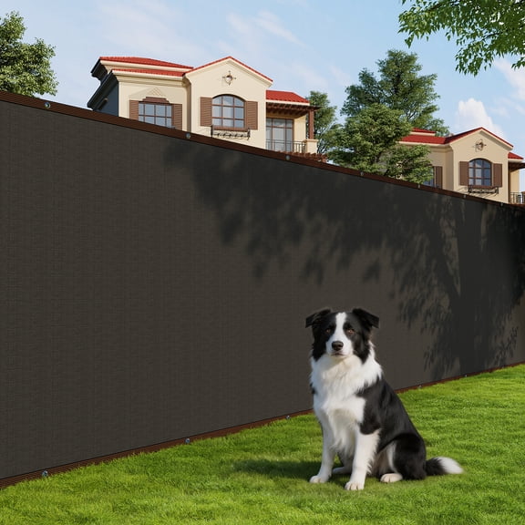 Garvee 180 GSM HDPE Garden Privacy Screen – Durable Black Fence Netting, UV Protection Outdoor Shade Cloth for Garden, Patio, Balcony, Backyard – Size: 6x50 FEET, Color: Black