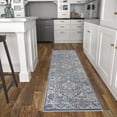 thumbnail image 1 of Garvee 2' 3" x 7' 3" Hallway Runner Rug Indoor Vintage Persian Rug Non Shedding Stain Resistant Bedsides Carpet, Gray, 1 of 8