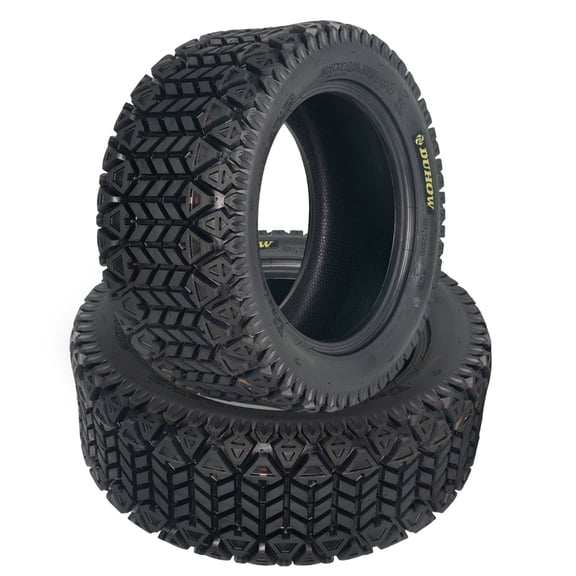 Garvee 2-Pack 23x10.5x14 ATV UTV Tires, 23 10.5 14 6PR, 23x10.5-14 Golf Cart Lawn Mower Quad,Heavy Duty All Terrain Tires(Tubeless)