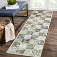 thumbnail image 1 of Garvee 2'x6' Modern Runner Rug, Machine Washable Rugs Soft Neutral Indoor Carpet for Hallway Kitchen Entryway,Low Pile Non-Slip Rugs,Beige, 1 of 8