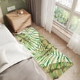 thumbnail image 1 of Garvee 2'x6' Runner Rug Modern Tropical Palm Leaf Long Runner Rug Soft Non-Slip Bedroom Rugs for Laundry Room, Green, 1 of 1