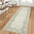 thumbnail image 1 of Garvee 2'x6' Runner Rugs, Oriental Rug Floral Print Area Rugs Soft Washable Rugs for Bedroom Hallway Kitchen, Non-Slip Durable Carpet, Beige, 1 of 9