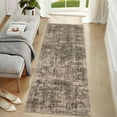 thumbnail image 1 of Garvee 2'x6' Washable Hallway Runner Rug Vintage Distressed Rug Non-Slip Bedroom Runners Rug for Dorm Laundry Room, Rust Brown, 1 of 9