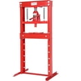 thumbnail image 1 of Garvee 20T Hydraulic H-Frame Shop Press, Adjustable Table with Stamping Plates, Red Finish, 1 of 7