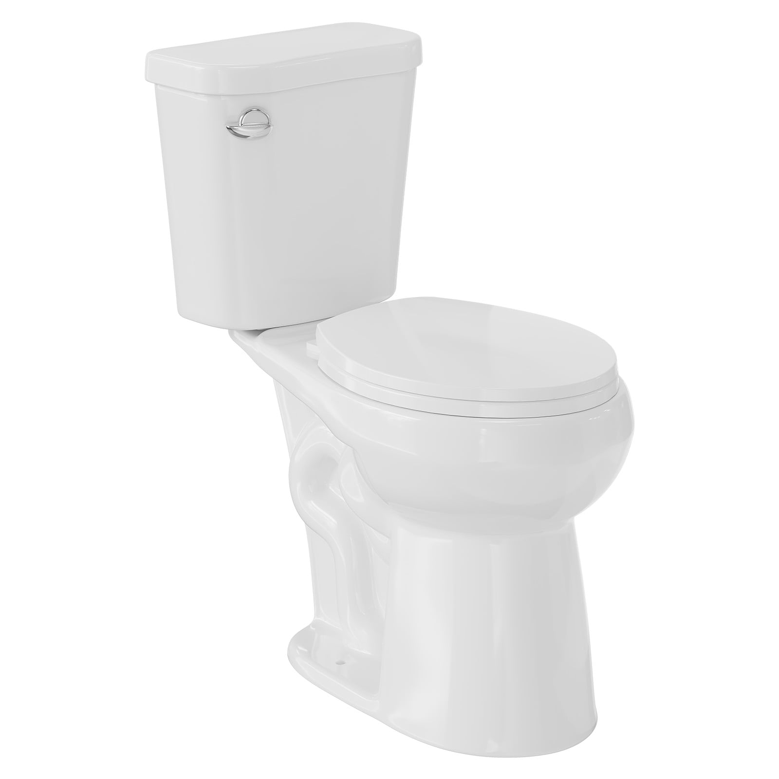 Garvee 21 Inch Extra Tall Toilet, Two-Piece ADA Compliant Round Bowl ...
