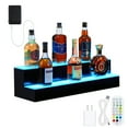 thumbnail image 1 of Garvee 24" LED Lighted Liquor Bottle Display Shelf,Bar Shelves with Dynamic Light,Remote & App Control,Multi Functional Wine Rack, 1 of 7
