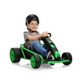 thumbnail image 1 of Garvee 24V 9Ah Kids Ride On Go Kart Toy, High Speed Drifting Car with Two Motors, Full Metal Frame, Music, Power Display, Racing Car for Kids 8-12, 1 of 9