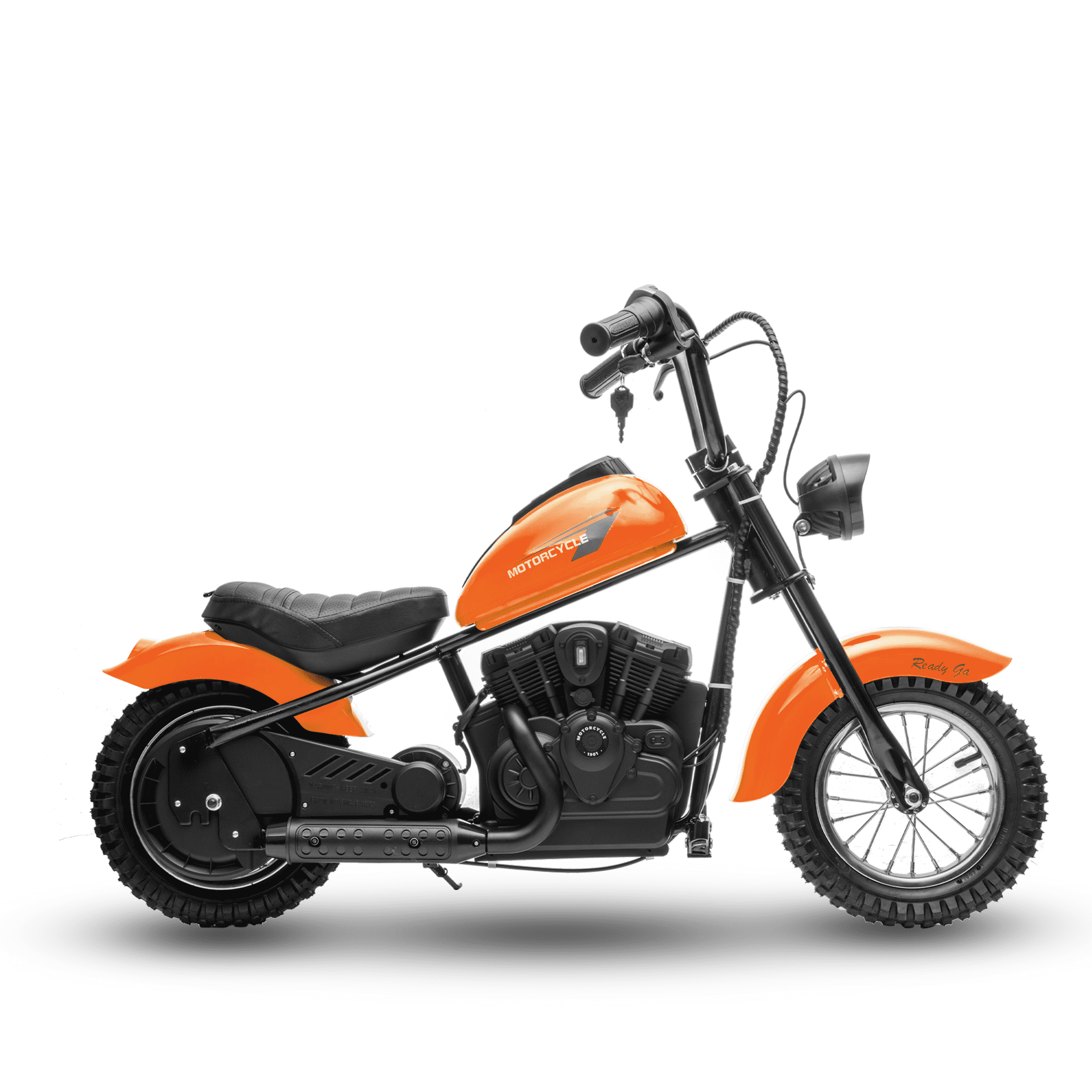 Garvee 24V Electric Dirt Bike with 250w Motor, 9AH Battery – Up to 14MPH, 60 Min Ride Time, Orange
