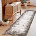 thumbnail image 1 of Garvee 2x6 Modern Abstract Runner Rugs for Hallway, Washable Non-Slip Rug Non-Shedding Contemporary Accent Rugs Carpets for Entryway Laundry Room Bedroom, Coffee, 1 of 7