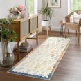 thumbnail image 1 of Garvee 2x6 Modern Floral Runner Rugs Hallway Rug, Washable Botanical Printed Rug Low Pile Non-Slip Foldable Indoor Rug Carpet for Entryway Laundry Room Bedroom, Colorful, 1 of 9