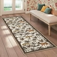 thumbnail image 1 of Garvee 2x6 Tiger Runner Rug Washable Rug, Tropical Jungle Plant Printed Rugs Non Slip Non Shedding Indoor Rug Carpet for for Hallway Kitchen Entryway, Camel, 1 of 8