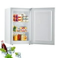 thumbnail image 1 of Garvee 3.0 Cu.ft Small Freezer, Mini Deep Freezer with Reversible Single Door & 7 Adjustable Thermostat for Apartment, Home, Office, White, 1 of 7