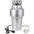 thumbnail image 1 of Garvee 3/4 HP Garbage Disposal, 4200 RPM Sink Garbage Disposal with Air Switch for Kitchen, Silver, 1 of 6
