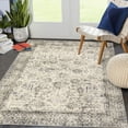 thumbnail image 1 of Garvee 3'x5' Non-Slip Persian Area Rug Washable Vintage Floor Cover Distressed Rug Soft Foldable Rug for Bedroom Dorm Kitchen, Beige Brown, 1 of 7