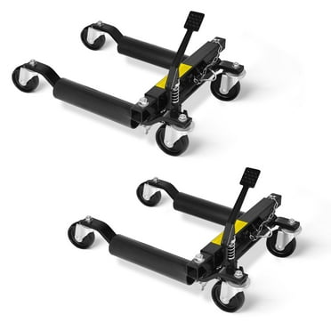 Garvee 3000 lbs Hydraulic Car Wheel Dolly Set – 2-Pack Heavy Duty Tire & Vehicle Mover, Ideal for Auto Repair and Garage Use