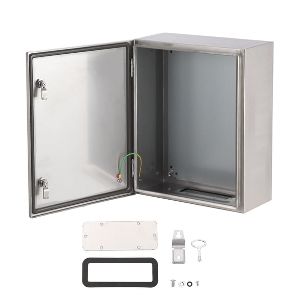 Garvee 304 Stainless Steel Distribution Box, Electrical Box, Size 20" x 16" x 8", 1-Pack