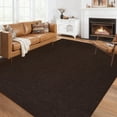 thumbnail image 1 of Garvee 5'x7' Modern Solid Color Area Rug Minimalist Woven Textured Carpet, Washable Rug Non Slip Low Pile Indoor Mats for Living Room Bedroom Dining Room, Red Brown, 1 of 6
